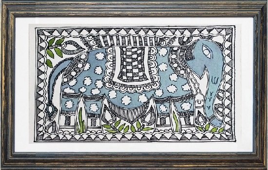 mahendra shah 7 mithila paintings 1 